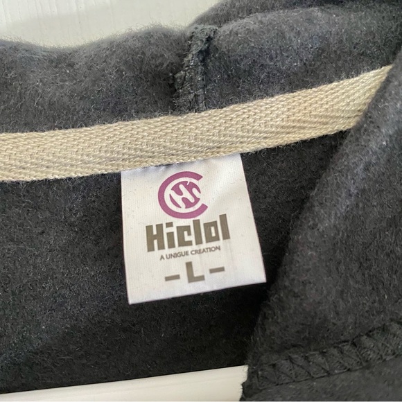 Hicloc Black Zippered JEEP Hoodie. Brand New. Never been worn. Perfect Condition - Picture 4 of 12